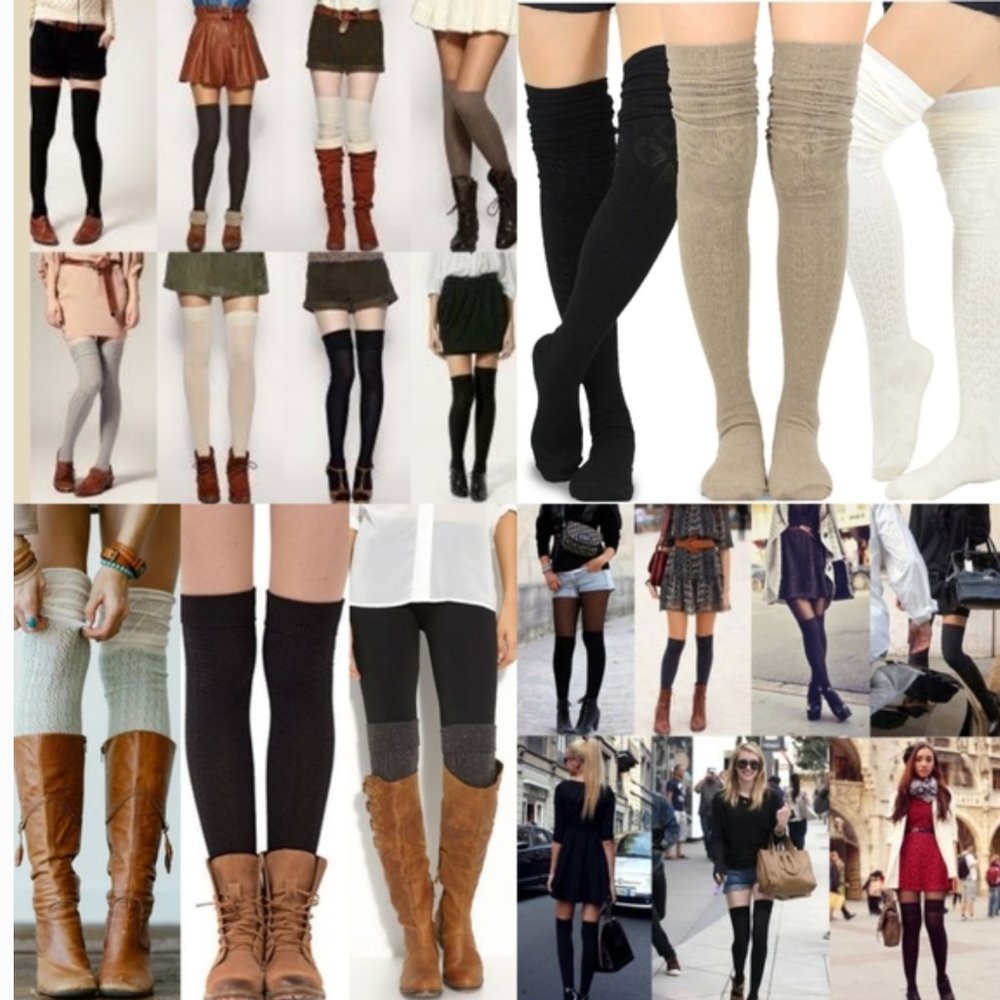 Over the knee socks NWT